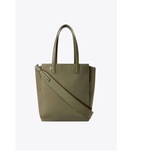 BEIS The Commuter Tote in Olive Green for Travel Work Career Removable Strap